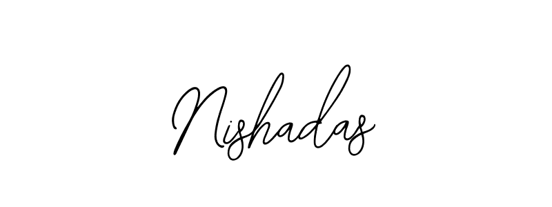 Similarly Bearetta-2O07w is the best handwritten signature design. Signature creator online .You can use it as an online autograph creator for name Nishadas. Nishadas signature style 12 images and pictures png