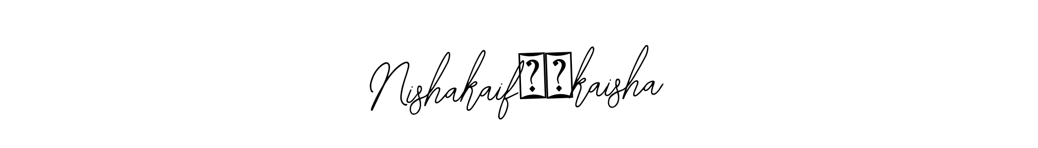 This is the best signature style for the Nishakaif❤️kaisha name. Also you like these signature font (Bearetta-2O07w). Mix name signature. Nishakaif❤️kaisha signature style 12 images and pictures png