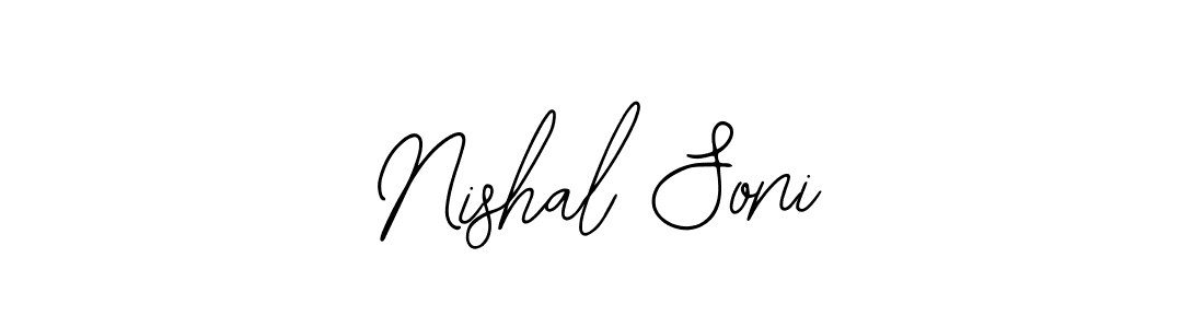 Also You can easily find your signature by using the search form. We will create Nishal Soni name handwritten signature images for you free of cost using Bearetta-2O07w sign style. Nishal Soni signature style 12 images and pictures png