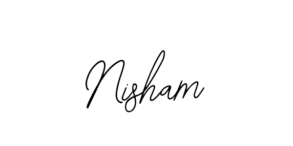 Nisham stylish signature style. Best Handwritten Sign (Bearetta-2O07w) for my name. Handwritten Signature Collection Ideas for my name Nisham. Nisham signature style 12 images and pictures png