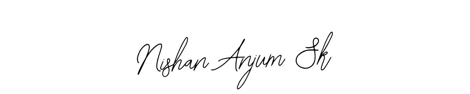 Nishan Anjum Sk stylish signature style. Best Handwritten Sign (Bearetta-2O07w) for my name. Handwritten Signature Collection Ideas for my name Nishan Anjum Sk. Nishan Anjum Sk signature style 12 images and pictures png