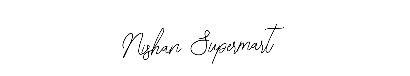 You should practise on your own different ways (Bearetta-2O07w) to write your name (Nishan Supermart) in signature. don't let someone else do it for you. Nishan Supermart signature style 12 images and pictures png