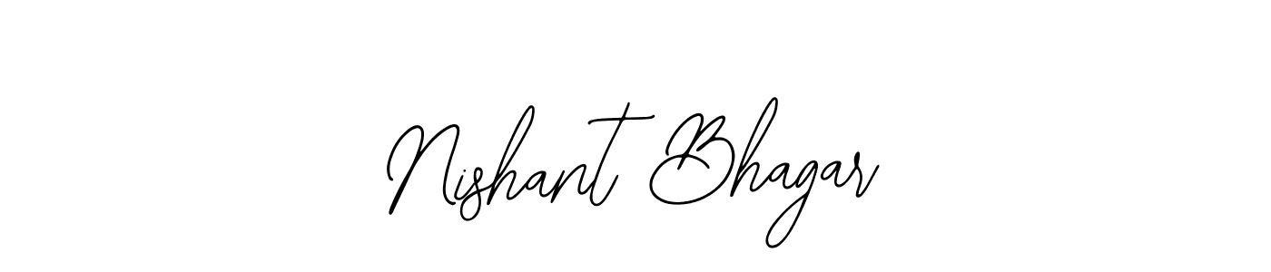 Nishant Bhagar stylish signature style. Best Handwritten Sign (Bearetta-2O07w) for my name. Handwritten Signature Collection Ideas for my name Nishant Bhagar. Nishant Bhagar signature style 12 images and pictures png