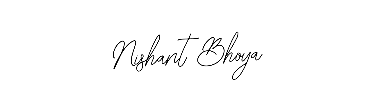 This is the best signature style for the Nishant Bhoya name. Also you like these signature font (Bearetta-2O07w). Mix name signature. Nishant Bhoya signature style 12 images and pictures png