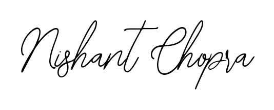 Create a personalized artistic stamp with Nishant Chopra in Bearetta-2O07w font. Perfect for visual artists, designers, and influencers. Nishant Chopra signature style 12 images and pictures png