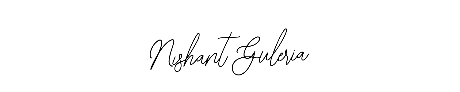 if you are searching for the best signature style for your name Nishant Guleria. so please give up your signature search. here we have designed multiple signature styles  using Bearetta-2O07w. Nishant Guleria signature style 12 images and pictures png
