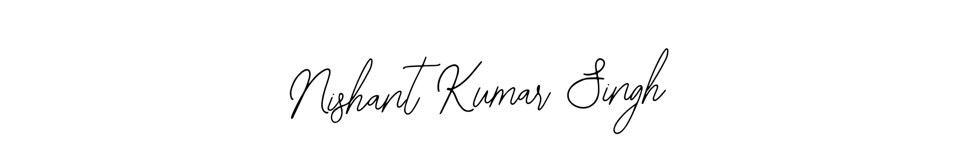 Also we have Nishant Kumar Singh name is the best signature style. Create professional handwritten signature collection using Bearetta-2O07w autograph style. Nishant Kumar Singh signature style 12 images and pictures png