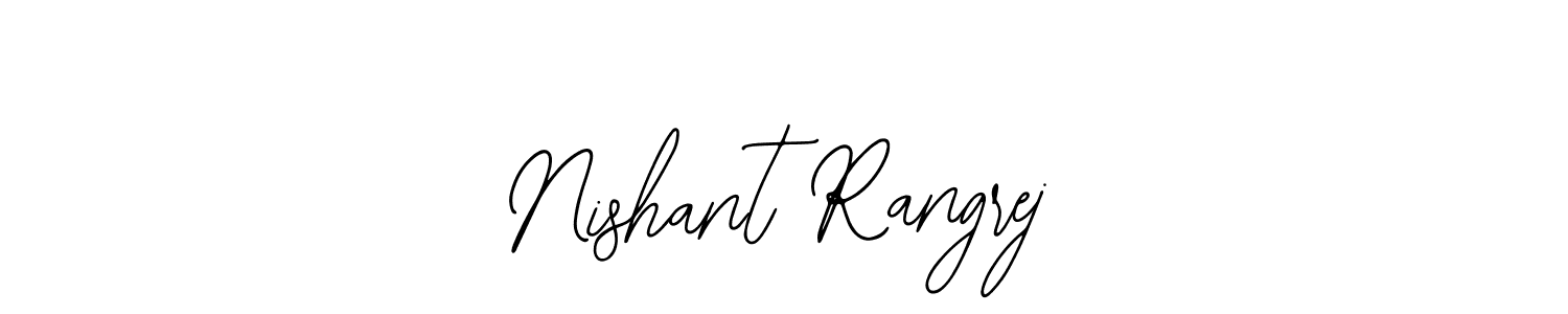 Create a beautiful signature design for name Nishant Rangrej. With this signature (Bearetta-2O07w) fonts, you can make a handwritten signature for free. Nishant Rangrej signature style 12 images and pictures png