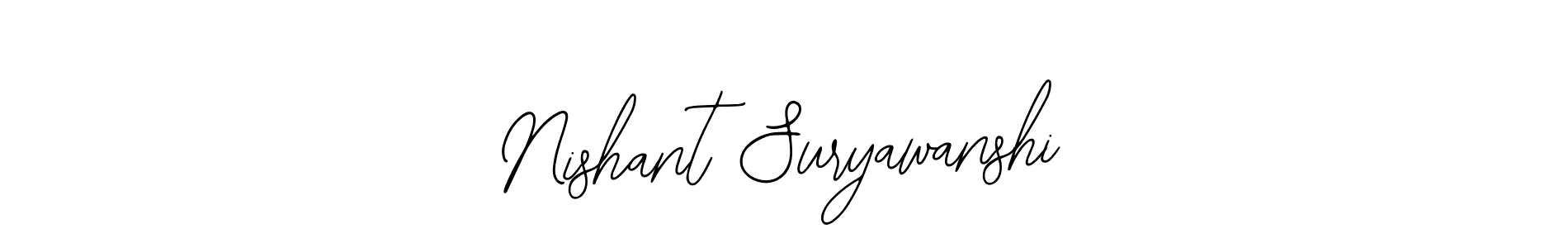 Make a beautiful signature design for name Nishant Suryawanshi. With this signature (Bearetta-2O07w) style, you can create a handwritten signature for free. Nishant Suryawanshi signature style 12 images and pictures png