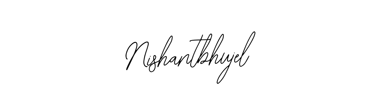 Make a beautiful signature design for name Nishantbhujel. Use this online signature maker to create a handwritten signature for free. Nishantbhujel signature style 12 images and pictures png