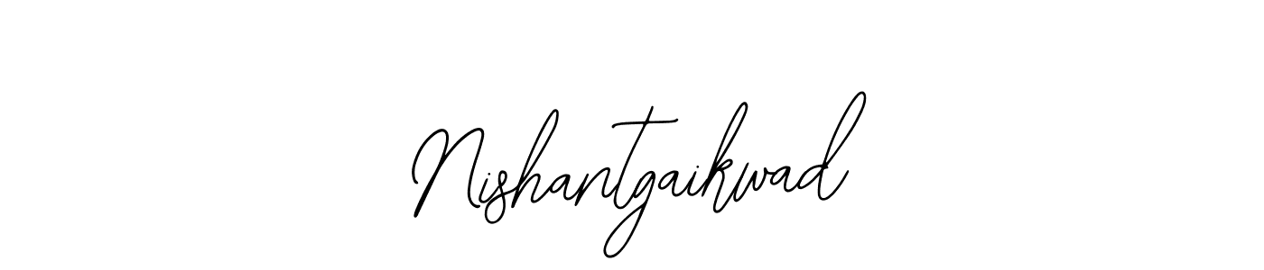 How to make Nishantgaikwad name signature. Use Bearetta-2O07w style for creating short signs online. This is the latest handwritten sign. Nishantgaikwad signature style 12 images and pictures png