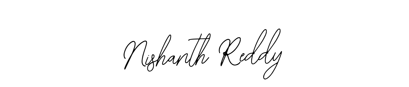 How to make Nishanth Reddy signature? Bearetta-2O07w is a professional autograph style. Create handwritten signature for Nishanth Reddy name. Nishanth Reddy signature style 12 images and pictures png