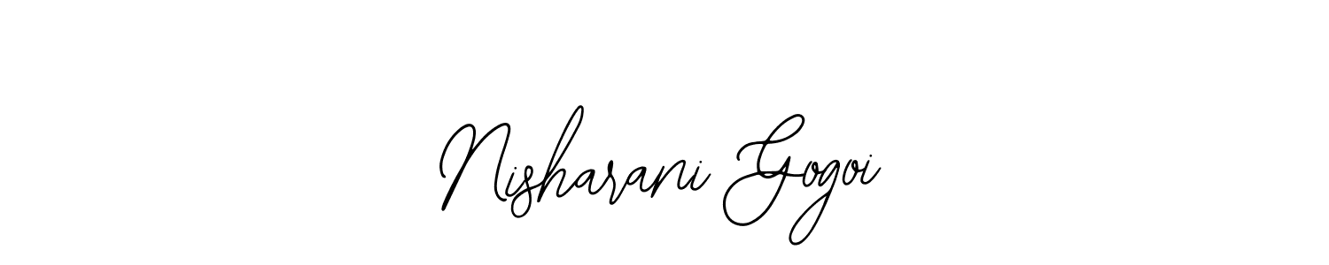 Make a beautiful signature design for name Nisharani Gogoi. Use this online signature maker to create a handwritten signature for free. Nisharani Gogoi signature style 12 images and pictures png