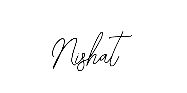 Make a beautiful signature design for name Nishat. Use this online signature maker to create a handwritten signature for free. Nishat signature style 12 images and pictures png