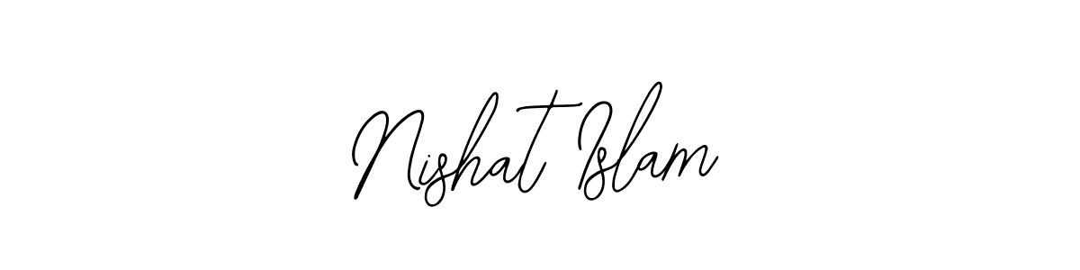 Make a beautiful signature design for name Nishat Islam. Use this online signature maker to create a handwritten signature for free. Nishat Islam signature style 12 images and pictures png