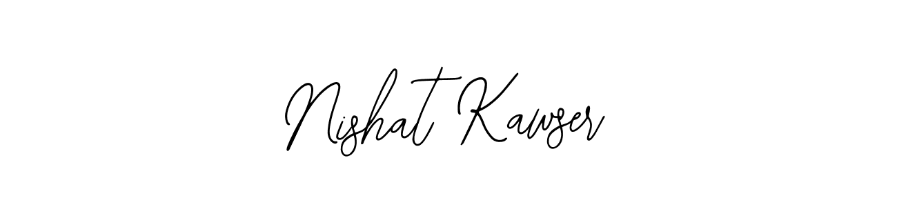 You can use this online signature creator to create a handwritten signature for the name Nishat Kawser. This is the best online autograph maker. Nishat Kawser signature style 12 images and pictures png