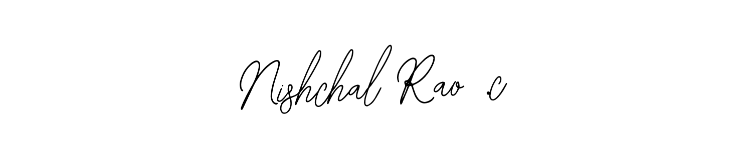 Similarly Bearetta-2O07w is the best handwritten signature design. Signature creator online .You can use it as an online autograph creator for name Nishchal Rao .c. Nishchal Rao .c signature style 12 images and pictures png