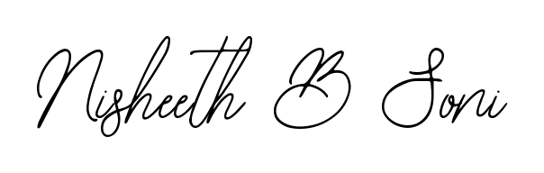 Check out images of Autograph of Nisheeth B Soni name. Actor Nisheeth B Soni Signature Style. Bearetta-2O07w is a professional sign style online. Nisheeth B Soni signature style 12 images and pictures png