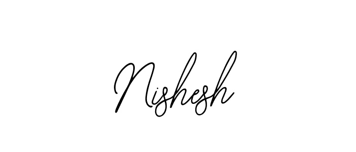Nishesh stylish signature style. Best Handwritten Sign (Bearetta-2O07w) for my name. Handwritten Signature Collection Ideas for my name Nishesh. Nishesh signature style 12 images and pictures png