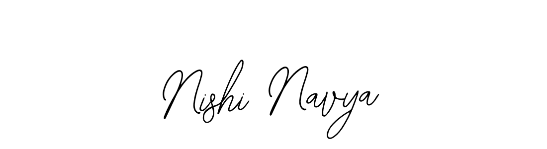 Make a beautiful signature design for name Nishi Navya. With this signature (Bearetta-2O07w) style, you can create a handwritten signature for free. Nishi Navya signature style 12 images and pictures png