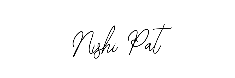Make a beautiful signature design for name Nishi Pat. With this signature (Bearetta-2O07w) style, you can create a handwritten signature for free. Nishi Pat signature style 12 images and pictures png