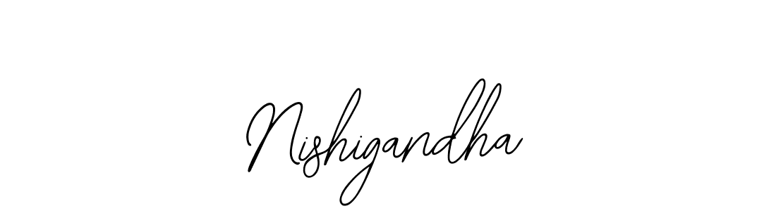 Make a beautiful signature design for name Nishigandha. With this signature (Bearetta-2O07w) style, you can create a handwritten signature for free. Nishigandha signature style 12 images and pictures png