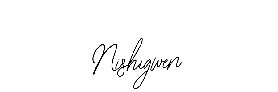 Also we have Nishigwen name is the best signature style. Create professional handwritten signature collection using Bearetta-2O07w autograph style. Nishigwen signature style 12 images and pictures png