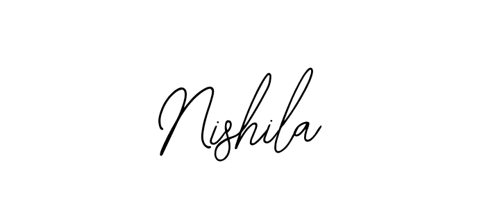 Create a beautiful signature design for name Nishila. With this signature (Bearetta-2O07w) fonts, you can make a handwritten signature for free. Nishila signature style 12 images and pictures png