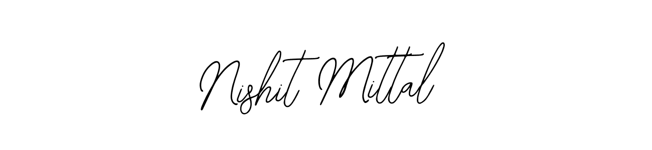 Make a beautiful signature design for name Nishit Mittal. Use this online signature maker to create a handwritten signature for free. Nishit Mittal signature style 12 images and pictures png