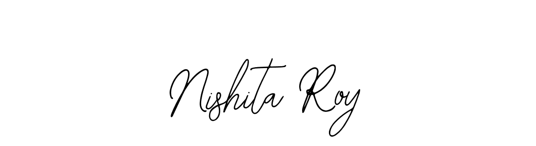 How to make Nishita Roy signature? Bearetta-2O07w is a professional autograph style. Create handwritten signature for Nishita Roy name. Nishita Roy signature style 12 images and pictures png