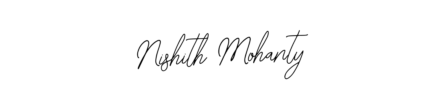 Design your own signature with our free online signature maker. With this signature software, you can create a handwritten (Bearetta-2O07w) signature for name Nishith Mohanty. Nishith Mohanty signature style 12 images and pictures png