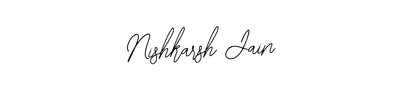 Nishkarsh Jain stylish signature style. Best Handwritten Sign (Bearetta-2O07w) for my name. Handwritten Signature Collection Ideas for my name Nishkarsh Jain. Nishkarsh Jain signature style 12 images and pictures png