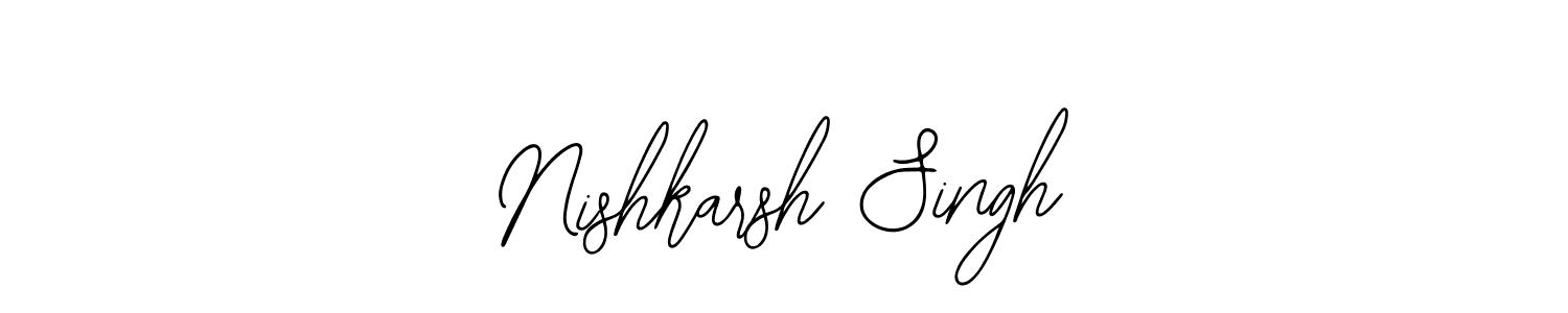 Create a beautiful signature design for name Nishkarsh Singh. With this signature (Bearetta-2O07w) fonts, you can make a handwritten signature for free. Nishkarsh Singh signature style 12 images and pictures png