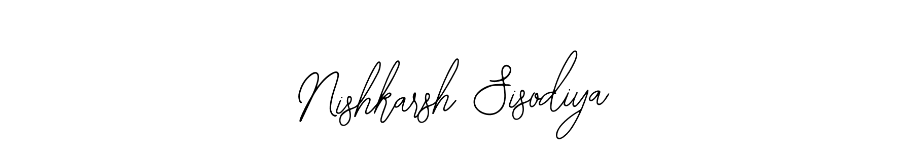 Nishkarsh Sisodiya stylish signature style. Best Handwritten Sign (Bearetta-2O07w) for my name. Handwritten Signature Collection Ideas for my name Nishkarsh Sisodiya. Nishkarsh Sisodiya signature style 12 images and pictures png