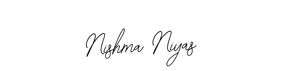 Check out images of Autograph of Nishma Niyas name. Actor Nishma Niyas Signature Style. Bearetta-2O07w is a professional sign style online. Nishma Niyas signature style 12 images and pictures png