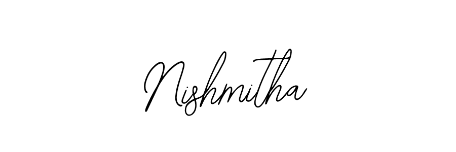 It looks lik you need a new signature style for name Nishmitha. Design unique handwritten (Bearetta-2O07w) signature with our free signature maker in just a few clicks. Nishmitha signature style 12 images and pictures png