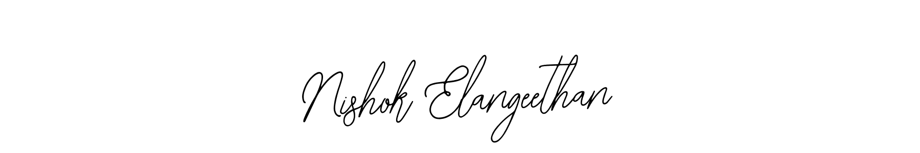 Nishok Elangeethan stylish signature style. Best Handwritten Sign (Bearetta-2O07w) for my name. Handwritten Signature Collection Ideas for my name Nishok Elangeethan. Nishok Elangeethan signature style 12 images and pictures png