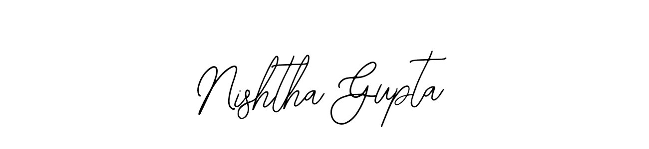 It looks lik you need a new signature style for name Nishtha Gupta. Design unique handwritten (Bearetta-2O07w) signature with our free signature maker in just a few clicks. Nishtha Gupta signature style 12 images and pictures png