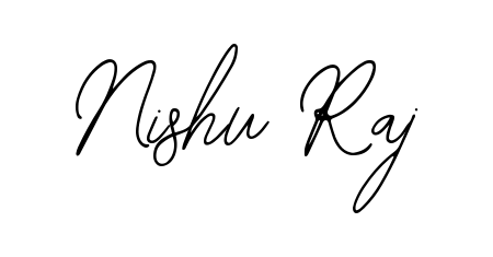 Get an exclusive digital autograph for Nishu Raj. The Bearetta-2O07w typeface captures the charm of real penmanship on paper. Nishu Raj signature style 12 images and pictures png