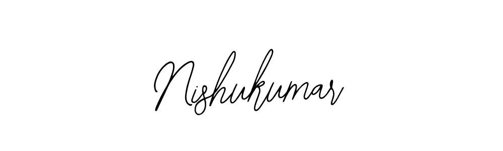 Also You can easily find your signature by using the search form. We will create Nishukumar name handwritten signature images for you free of cost using Bearetta-2O07w sign style. Nishukumar signature style 12 images and pictures png