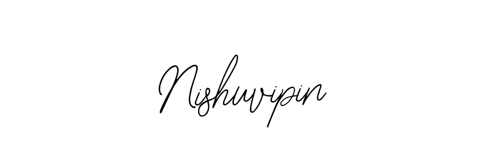 You should practise on your own different ways (Bearetta-2O07w) to write your name (Nishuvipin) in signature. don't let someone else do it for you. Nishuvipin signature style 12 images and pictures png