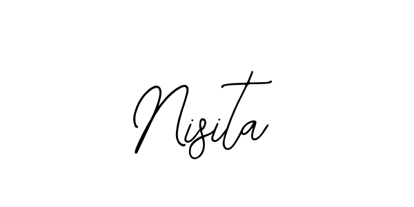 Nisita stylish signature style. Best Handwritten Sign (Bearetta-2O07w) for my name. Handwritten Signature Collection Ideas for my name Nisita. Nisita signature style 12 images and pictures png