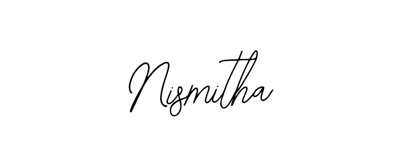 Nismitha stylish signature style. Best Handwritten Sign (Bearetta-2O07w) for my name. Handwritten Signature Collection Ideas for my name Nismitha. Nismitha signature style 12 images and pictures png