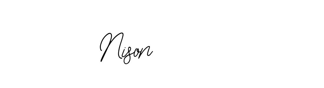 Also we have Nison       name is the best signature style. Create professional handwritten signature collection using Bearetta-2O07w autograph style. Nison       signature style 12 images and pictures png