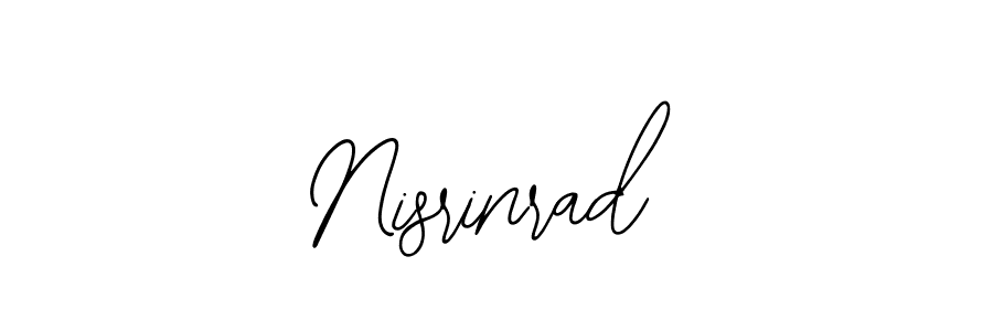 Bearetta-2O07w is a professional signature style that is perfect for those who want to add a touch of class to their signature. It is also a great choice for those who want to make their signature more unique. Get Nisrinrad name to fancy signature for free. Nisrinrad signature style 12 images and pictures png