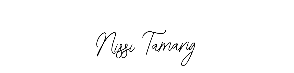 See photos of Nissi Tamang official signature by Spectra . Check more albums & portfolios. Read reviews & check more about Bearetta-2O07w font. Nissi Tamang signature style 12 images and pictures png