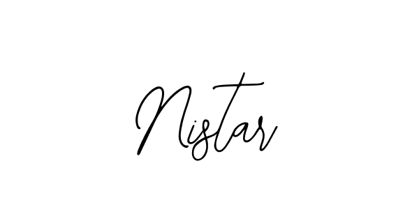 Make a beautiful signature design for name Nistar. Use this online signature maker to create a handwritten signature for free. Nistar signature style 12 images and pictures png