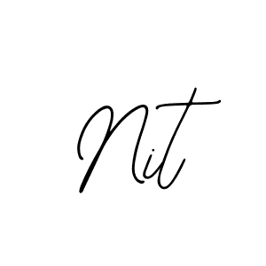 Also we have Nit name is the best signature style. Create professional handwritten signature collection using Bearetta-2O07w autograph style. Nit signature style 12 images and pictures png