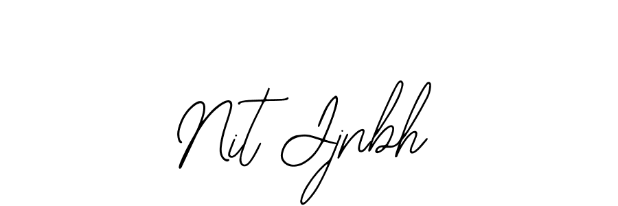 You should practise on your own different ways (Bearetta-2O07w) to write your name (Nit Jjnbh) in signature. don't let someone else do it for you. Nit Jjnbh signature style 12 images and pictures png