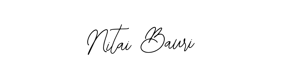 Also we have Nitai Bauri name is the best signature style. Create professional handwritten signature collection using Bearetta-2O07w autograph style. Nitai Bauri signature style 12 images and pictures png